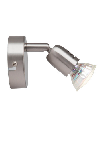 Brilliant Loona LED Wandspot GU10 3W/3W Warmweiß Eisen G28810/13