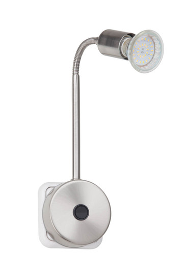 Brilliant Loona LED Steckerspot GU10 3W/3W Warmweiß Eisen G28842/13