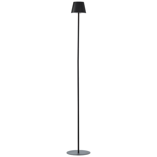 Brilliant Macobo LED Außenstandleuchte 125cm 3,4W Warmweiß IP54 Schwarz Matt G40445/76