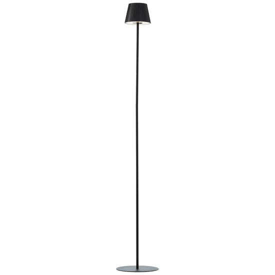 Brilliant Macobo LED Außenstandleuchte 125cm 3,4W Warmweiß IP54 Schwarz Matt G40445/76