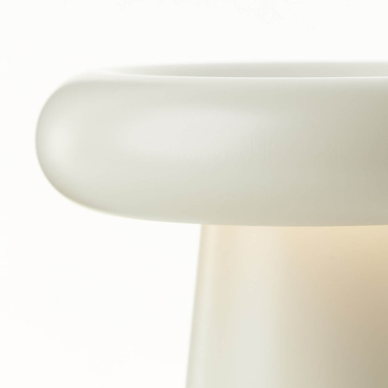Brilliant Muffin LED Außentischleuchte 18,5cm 3W Warmweiß IP44 Beige USB G40895/09