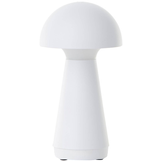 Brilliant Navabi LED Außentischleuchte 17,9cm 1,5W Warmweiß IP44 Weiß USB G40896/05