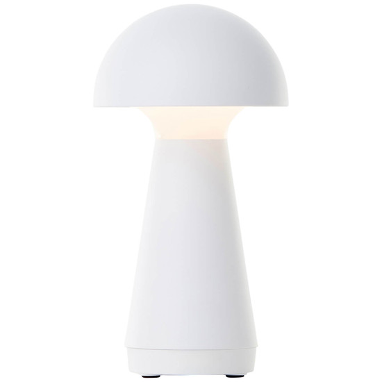 Brilliant Navabi LED Außentischleuchte 17,9cm 1,5W Warmweiß IP44 Weiß USB G40896/05