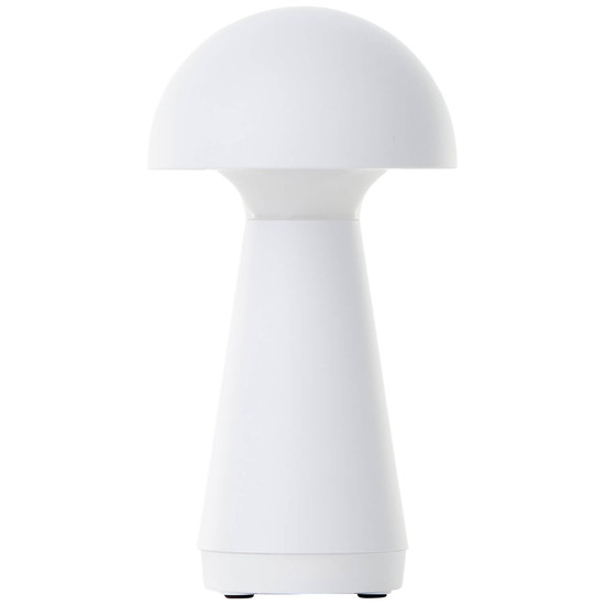 Brilliant Navabi LED Außentischleuchte 17,9cm 1,5W Warmweiß IP44 Weiß USB G40896/05