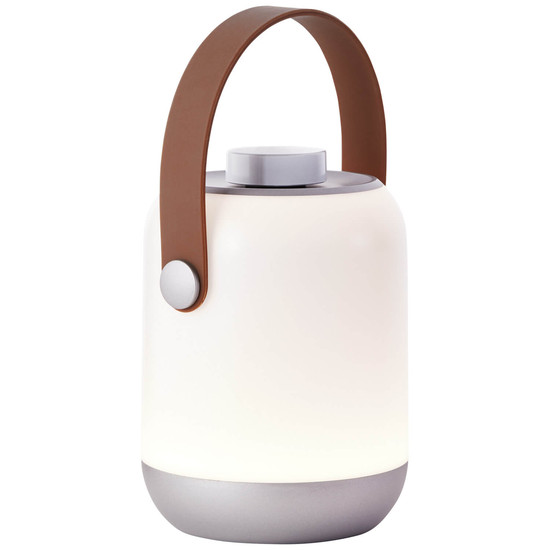 Brilliant Gemma LED Außentischleuchte 1,9W Warmweiß IP44 Weiß USB G40956/05
