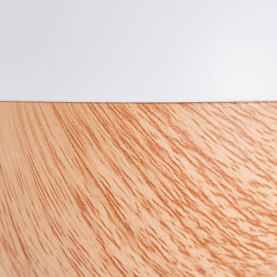 Brilliant Scan LED Spotrohr, 4-flammig, drehbar GU10 3W/3W Warmweiß Weiß Holz Hell G59432/75