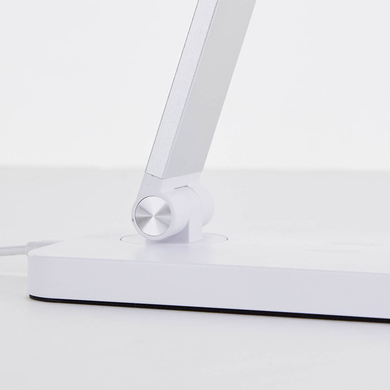 Brilliant Florence LED Tischleuchte 38cm 5W Weiß USB, Wireless charging G60090/05