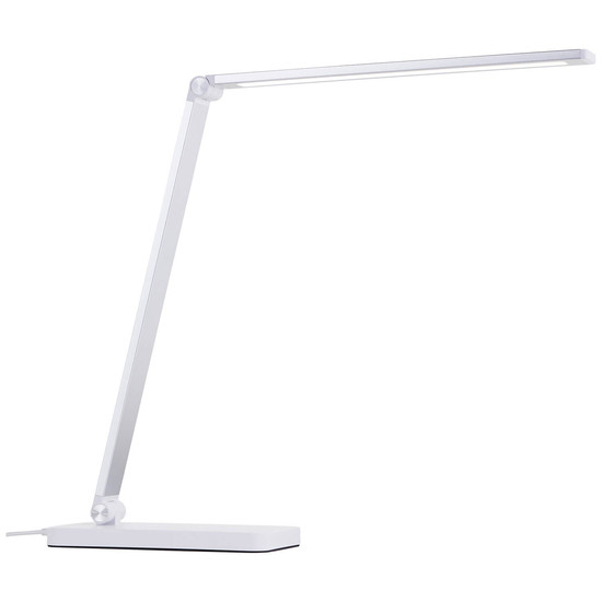Brilliant Florence LED Tischleuchte 38cm 5W Weiß USB, Wireless charging G60090/05