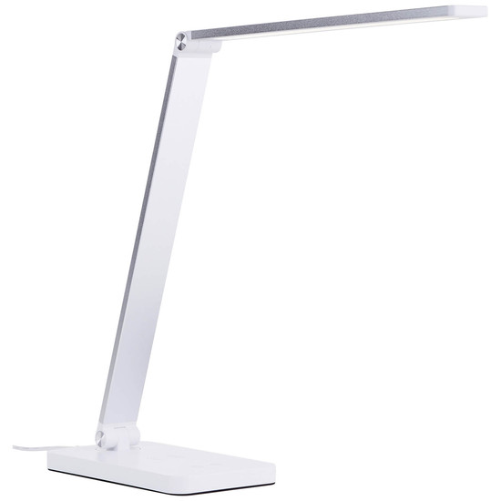Brilliant Florence LED Tischleuchte 38cm 5W Weiß USB, Wireless charging G60090/05