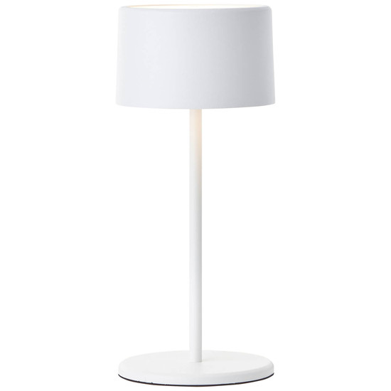 Brilliant Helio LED Tischleuchte LED 21cm 2W Warmweiß Weiß USB G60181A05
