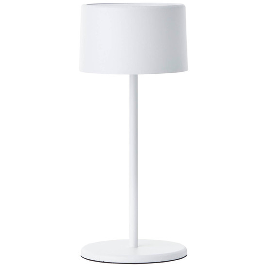 Brilliant Helio LED Tischleuchte LED 21cm 2W Warmweiß Weiß USB G60181A05