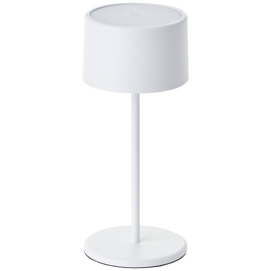 Brilliant Helio LED Tischleuchte LED 21cm 2W Warmweiß Weiß USB G60181A05