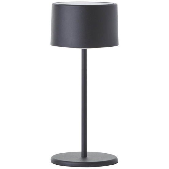 Brilliant Helio LED Tischleuchte LED 21cm 2W Warmweiß Schwarz USB G60181A06