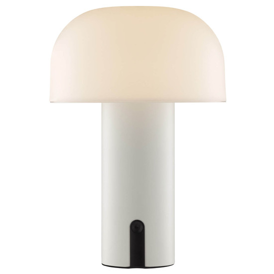 Brilliant Mattis LED Tischleuchte LED 21cm 2,5W Extra Warmweiss IP44 Beige Weiß G60305/09
