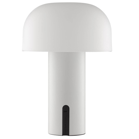 Brilliant Mattis LED Tischleuchte LED 21cm 2,5W Extra Warmweiss IP44 Beige Weiß G60305/09