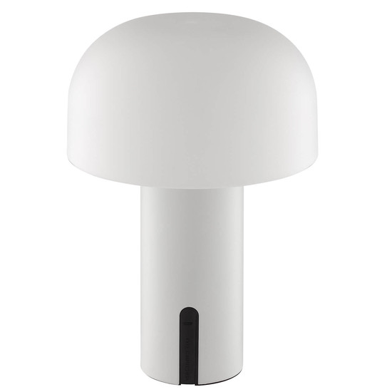 Brilliant Mattis LED Tischleuchte LED 21cm 2,5W Extra Warmweiss IP44 Beige Weiß G60305/09