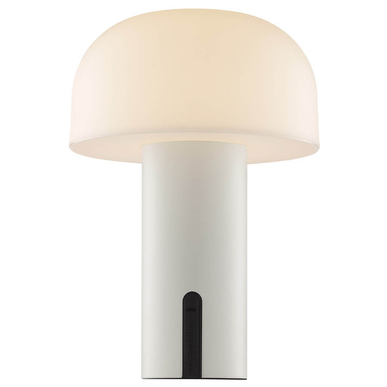 Brilliant Mattis LED Tischleuchte LED 21cm 2,5W Extra Warmweiss IP44 Beige Weiß G60305/09