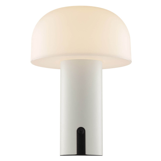 Brilliant Mattis LED Tischleuchte LED 21cm 2,5W Extra Warmweiss IP44 Beige Weiß G60305/09