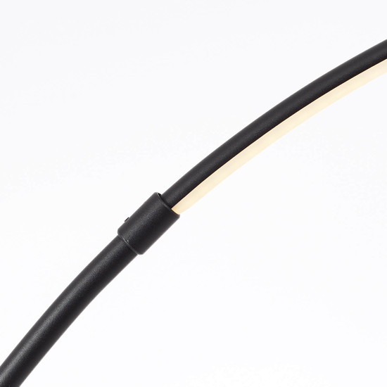 Brilliant Bow LED Stehleuchte 179cm 14W Schwarz G70611/06
