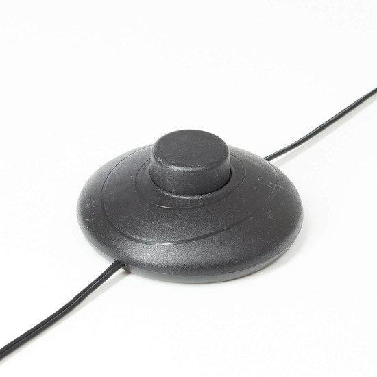 Brilliant Visby LED Stehleuchte 120cm 18W Warmweiß Schwarz Natur G70900/76