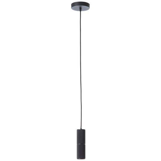 Brilliant Marty LED Pendelleuchte 10cm GU10 5W/5W Warmweiß Sand Schwarz G80050/76