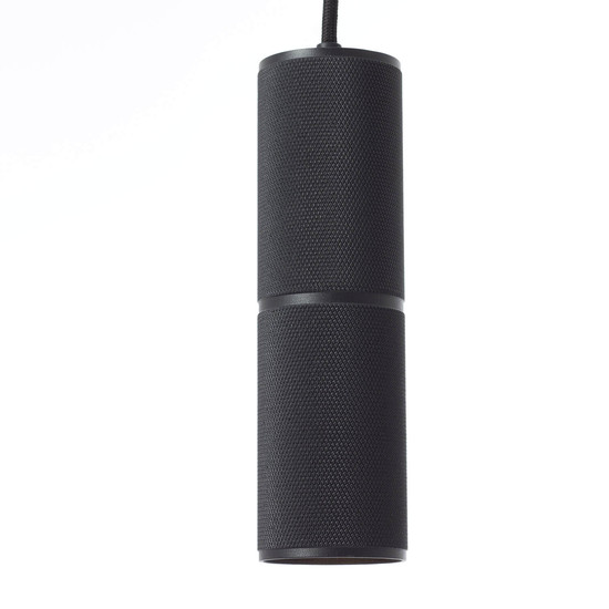 Brilliant Marty LED Pendelleuchte 10cm GU10 5W/5W Warmweiß Sand Schwarz G80050/76