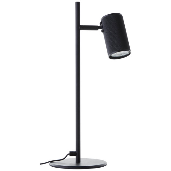 Brilliant Marty LED Tischleuchte 15cm GU10 5W/5W Warmweiß Sand Schwarz G80053/76