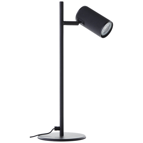 Brilliant Marty LED Tischleuchte 15cm GU10 5W/5W Warmweiß Sand Schwarz G80053/76