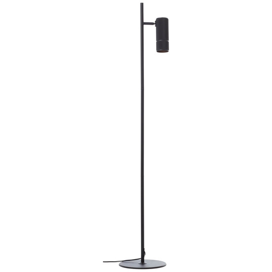 Brilliant Marty LED Stehleuchte 130cm GU10 5W/5W Warmweiß Sand Schwarz G80054/76