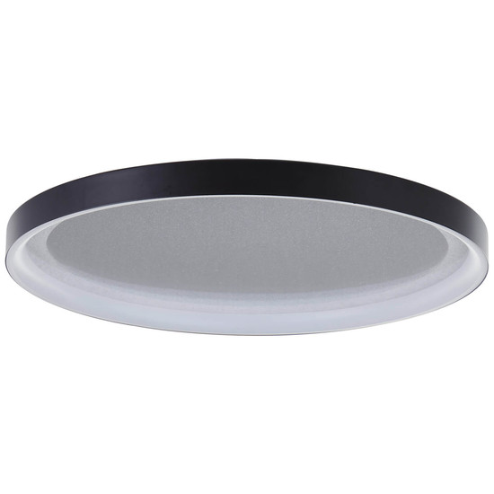 Brilliant Quito LED Deckenleuchte 42cm 30W Warmweiß Schwarz Glitzereffekt G80125/06