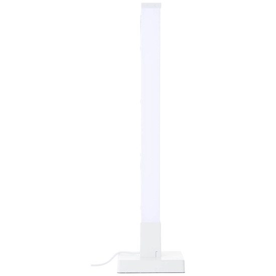 Brilliant Neele LED Tischleuchte 50cm 3W Weiß Musiksensor G80619A05