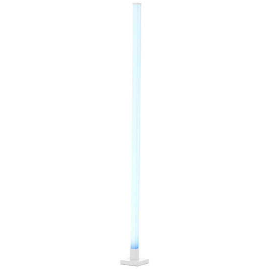 Brilliant Neele LED Stehleuchte 1,5m 6,5W Weiß Musiksensor G80620A05