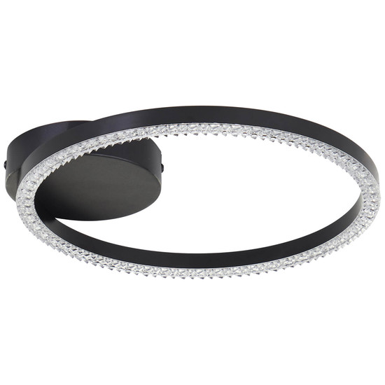 Brilliant Aurelia LED Deckenleuchte 30x31cm 12W Neutralweiß Schwarz G80765/06