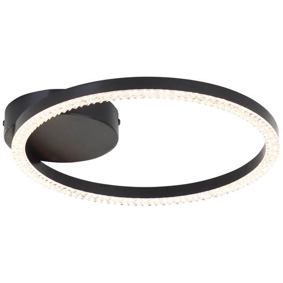 Brilliant Aurelia LED Deckenleuchte 30x31cm 14W Warmweiß Schwarz G80765A26