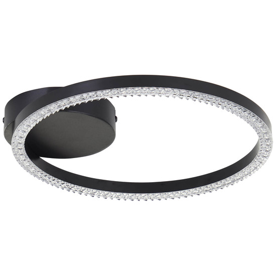 Brilliant Aurelia LED Deckenleuchte 30x31cm 14W Warmweiß Schwarz G80765A26