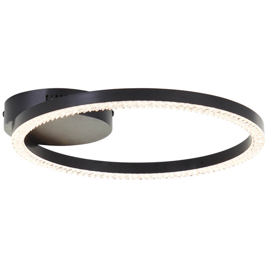 Brilliant Aurelia LED Deckenleuchte 30x31cm 14W Warmweiß Schwarz G80765A26