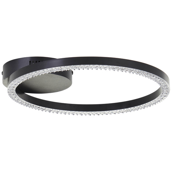 Brilliant Aurelia LED Deckenleuchte 30x31cm 14W Warmweiß Schwarz G80765A26