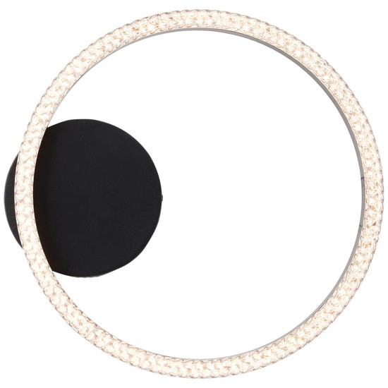 Brilliant Aurelia LED Deckenleuchte 30x31cm 14W Warmweiß Schwarz G80765A26