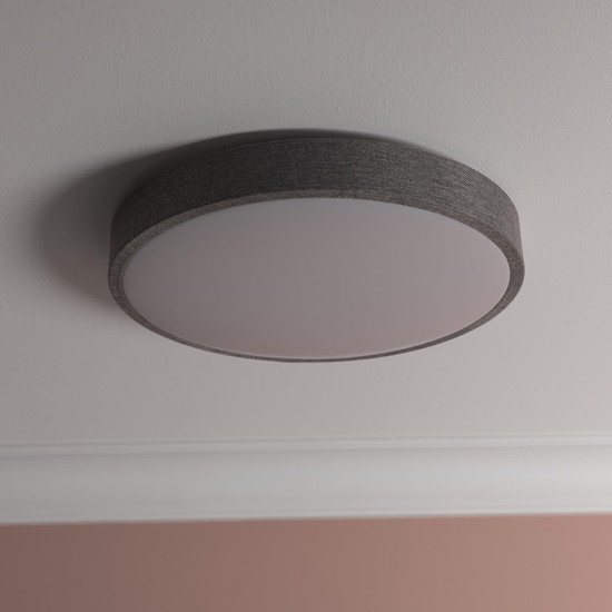 Brilliant Filiz LED Deckenleuchte 38,5cm 24W Warmweiß Weiß Grau G80820/70