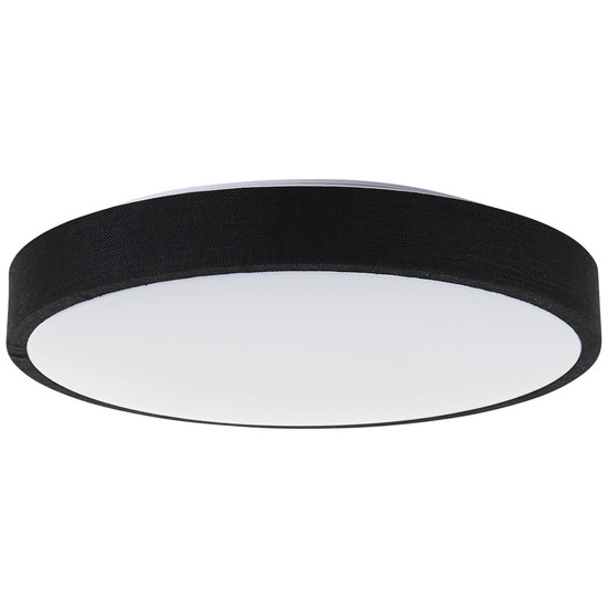 Brilliant Filiz LED Deckenleuchte 38,5cm 24W Warmweiß Schwarz Weiß G80820/76