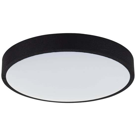 Brilliant Filiz LED Deckenleuchte 38,5cm 24W Warmweiß Schwarz Weiß G80820/76