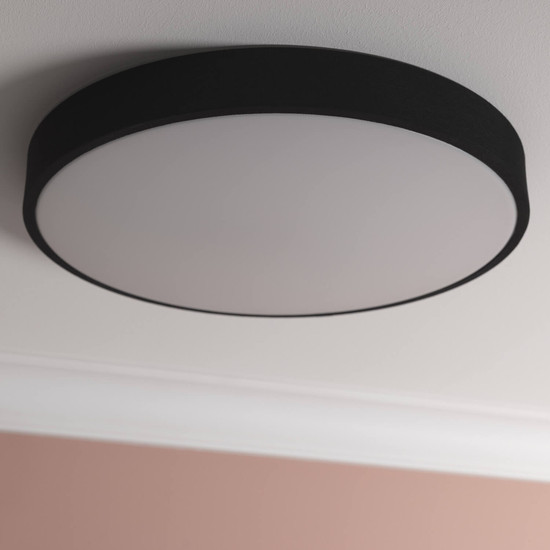 Brilliant Filiz LED Deckenleuchte 49cm 36W Schwarz Weiß G80821/76