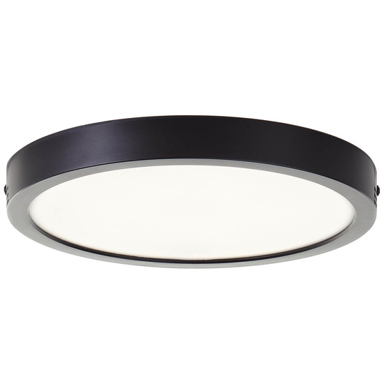 Brilliant Navara LED Deckenleuchte 27,5cm 18W Neutralweiß IP44 Schwarz G80885/26