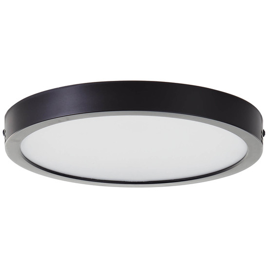 Brilliant Navara LED Deckenleuchte 27,5cm 18W Neutralweiß IP44 Schwarz G80885/26