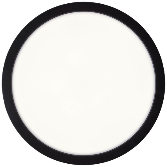 Brilliant Navara LED Deckenleuchte 27,5cm 18W Neutralweiß IP44 Schwarz G80885/26