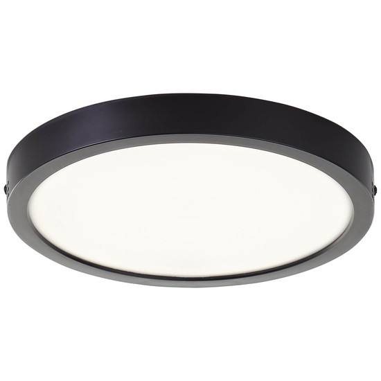 Brilliant Navara LED Deckenleuchte 27,5cm 18W Neutralweiß IP44 Schwarz G80885/26