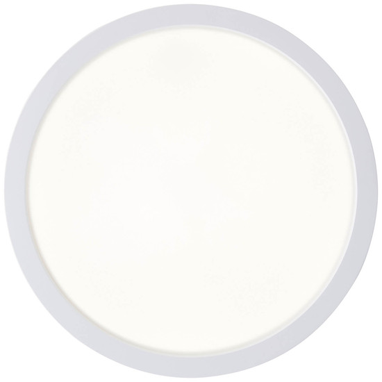 Brilliant Navara LED Deckenleuchte 27,5cm 18W Neutralweiß IP44 Weiß G80885/85