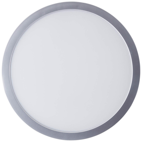 Brilliant Navara LED Deckenleuchte 27,5cm 18W Neutralweiß IP44 Silber G80885/88