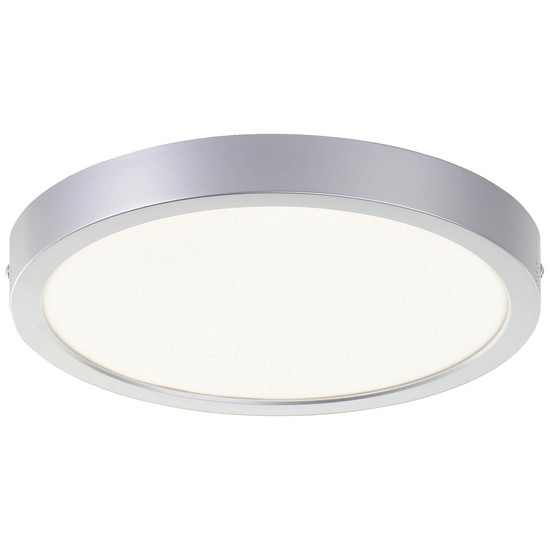 Brilliant Navara LED Deckenleuchte 27,5cm 18W Neutralweiß IP44 Silber G80885/88