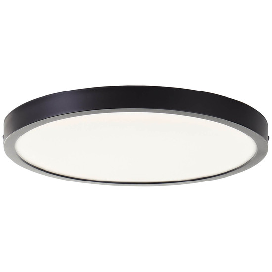 Brilliant Navara LED Deckenleuchte 37,5cm 24W Neutralweiß IP44 Schwarz G80886/26